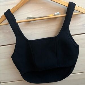 Babaton Sculpt Knit Corset Style Top